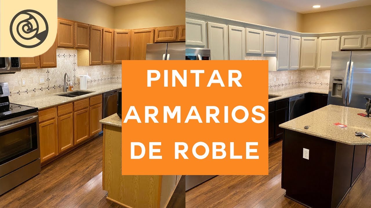 Pintar armarios de roble, ¡transforma tu cocina!