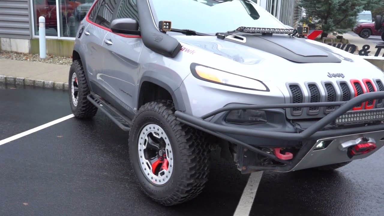 На новый Jeep Cherokee Trailhawk KL установлены полуоси RCV #Hellhawk