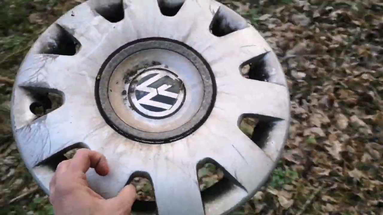 Some finds from one day - hubcaps