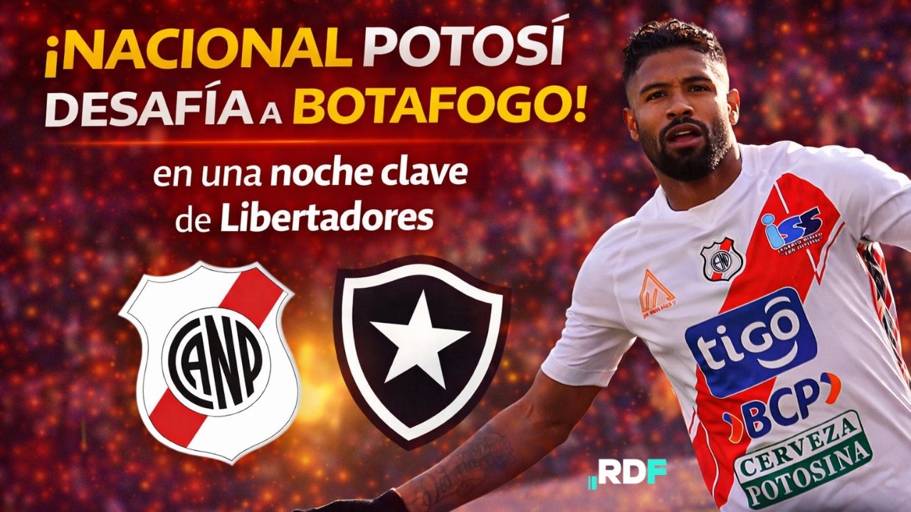 ¡Nacional Potosí desafía a Botafogo en una noche clave de Libertadores!