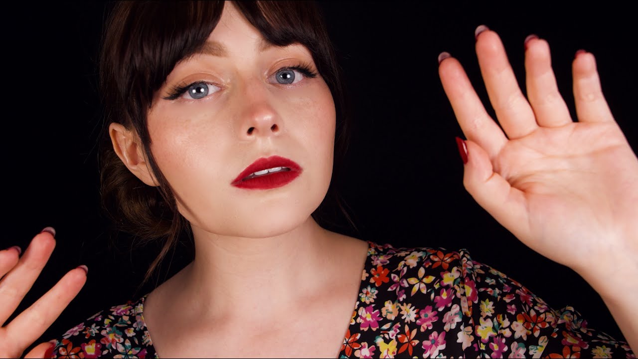 ASMR Personal Attention - Face Touching For Anxiety ❤️