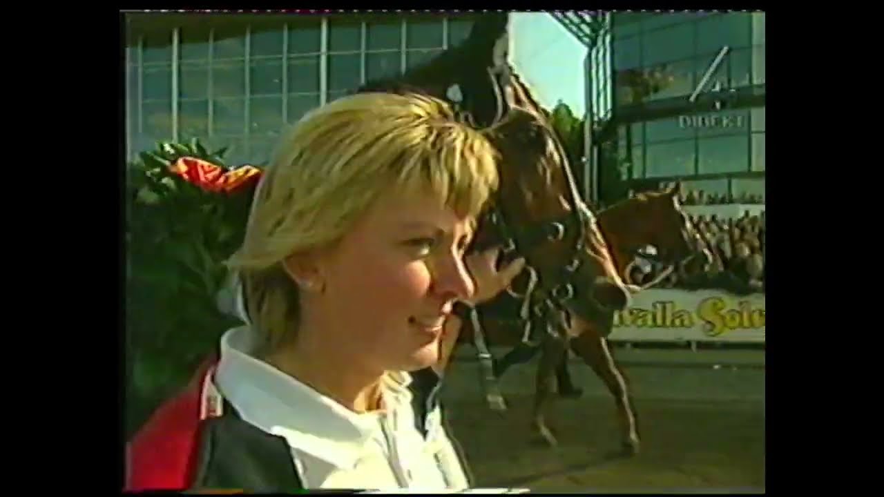Victory Tilly & Stig H Johansson vinner Solvallas Internationella Elitlopp 2000.