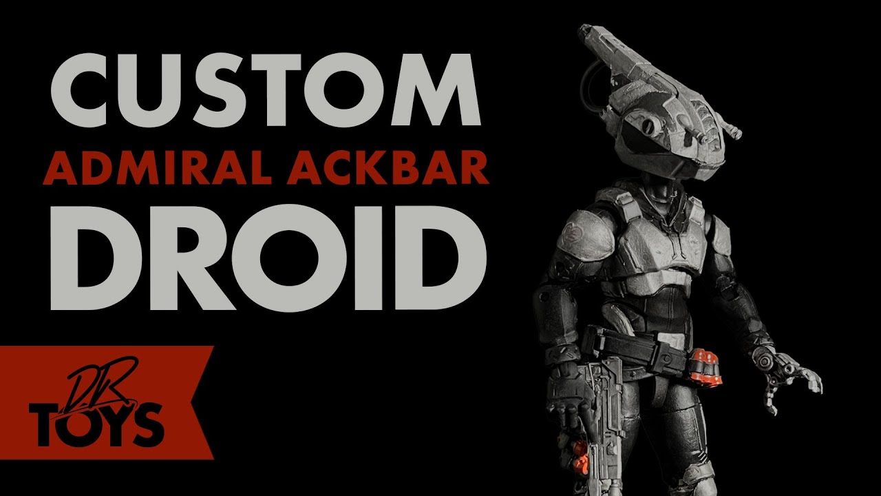 How to make an Overwatch/Final Faction Kitbash Custom Admiral Ackbar Droid