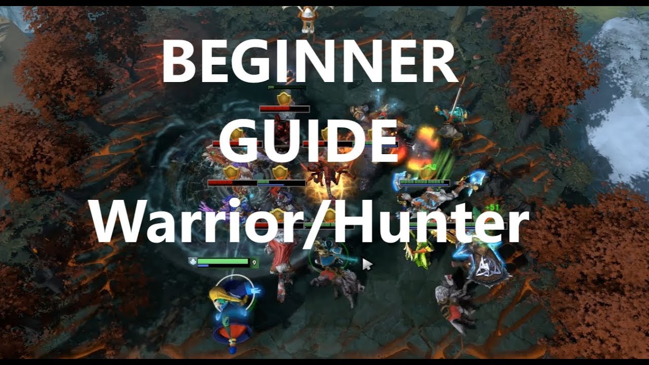 Dota Auto Chess Beginner Warrior and Hunter guide/tutorial