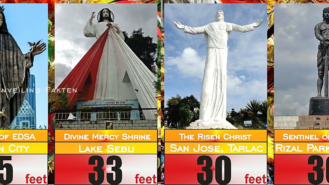 Philippines Tallest Statues | Tallest Statue in the Philippines