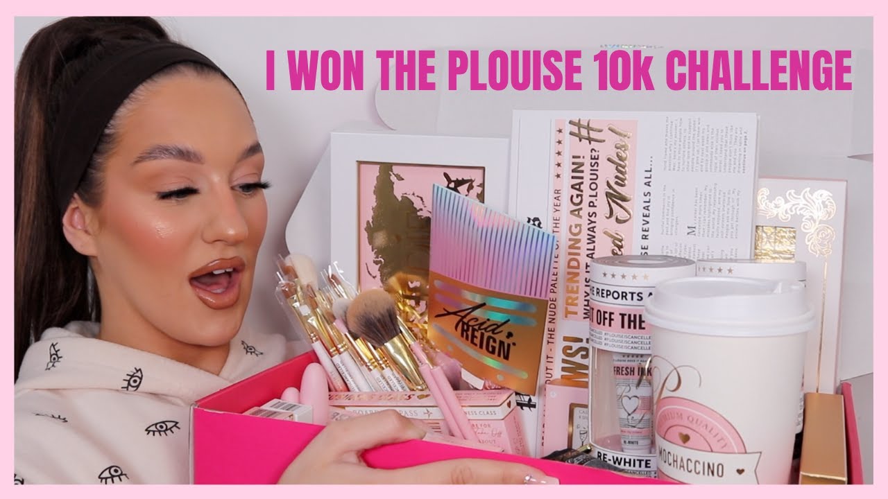 I WON THE WHOLE PLOUISE MAKEUP COLLECTION! | PLOUISE HAUL