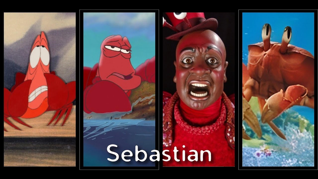 Sebastian Evolution (1989-2023) | The Little Mermaid