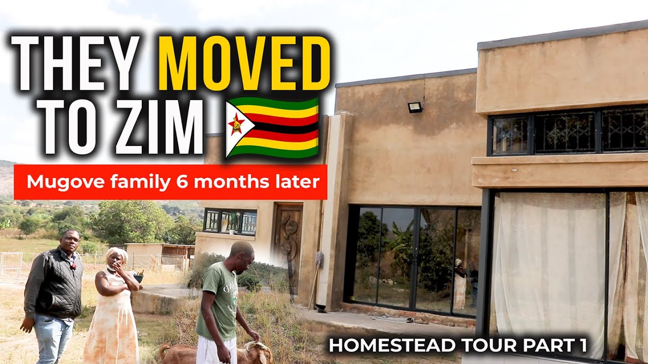 @Mugoveandwife  Family's Peaceful Life in Zimbabwe  Homestead Tour Part 1
