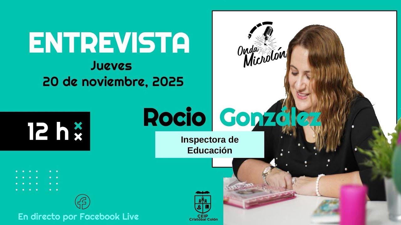Entrevista a Rocío González Segovia. Inspectora de Educacion.