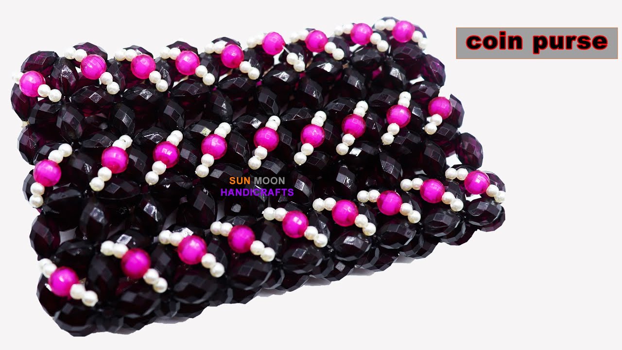 পুতির কয়েন পার্স/ পুতির পার্স ব্যাগ/ hand purse/ beaded bag
