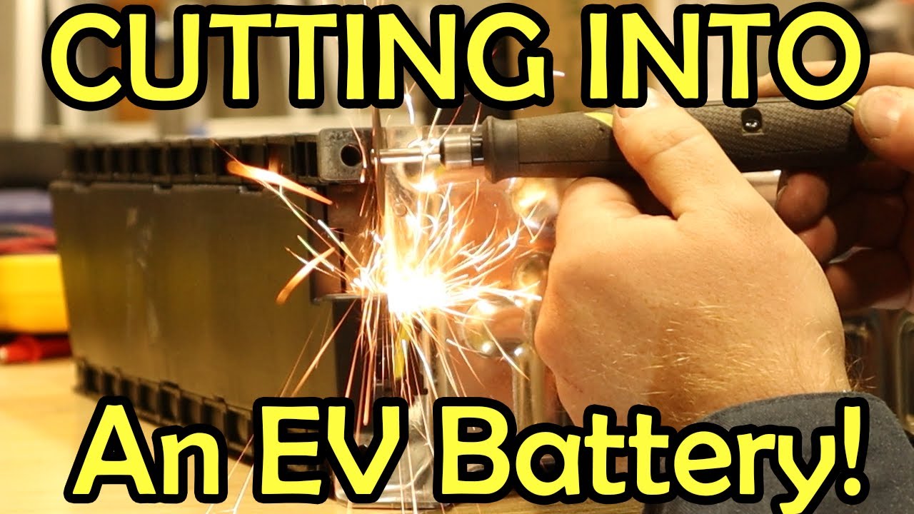 Breaking down the battery sections from a Chevy Bolt EV!