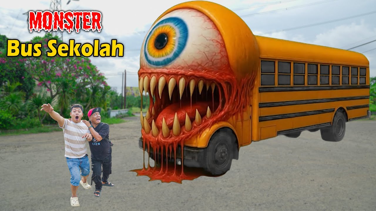 DI TERROR MONSTER BUS SEKOLAH