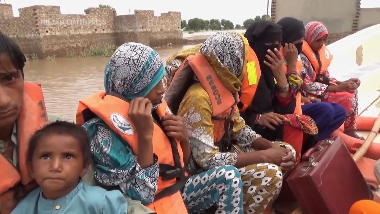 Pakistan evacuates people from flood-hit areas