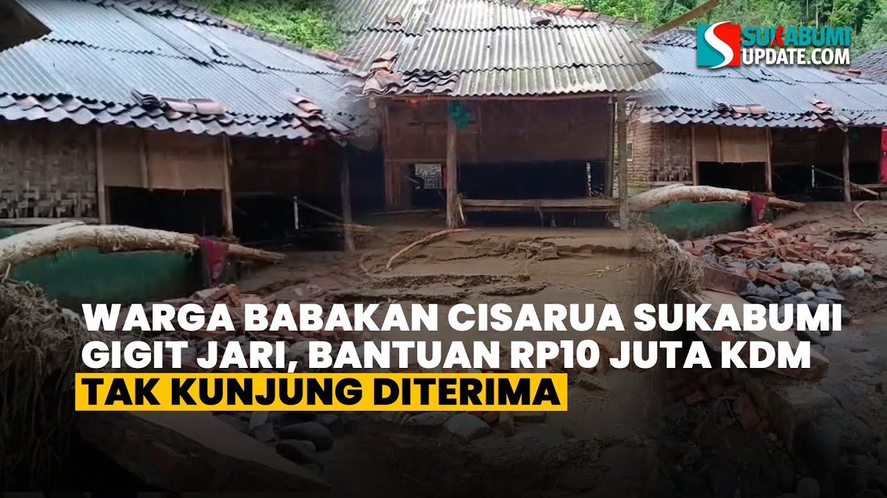 Babakan Cisarua Sukabumi Residents Are Distraught Over Their Receipt of Rp10 Million in KDM Aid