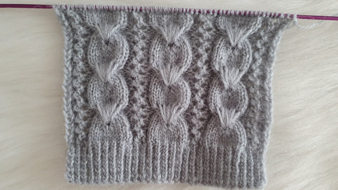 Anne Yeleği / Gelin Yeleği /Sıralı Balık Örgü Modeli / Bayan Yelek Modelleri / Easy Knitting Pattern