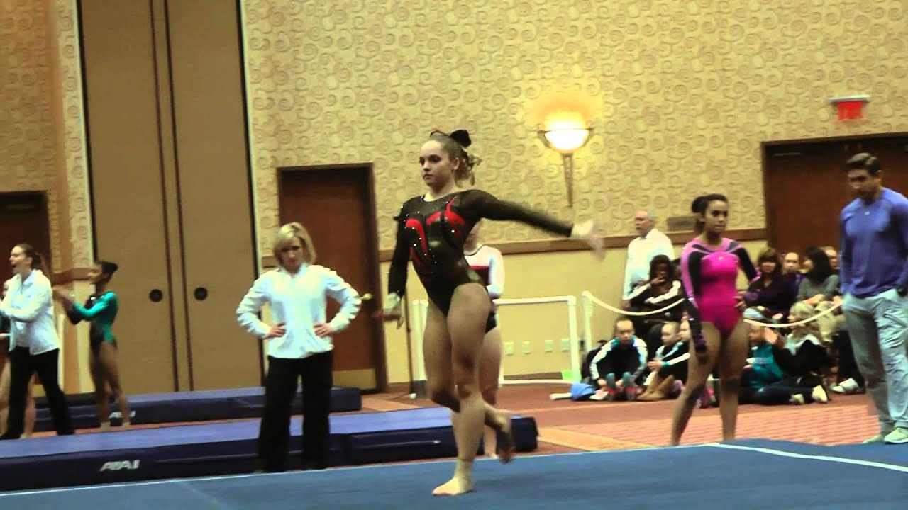 Reagan Campbell Floor - 2014 WOGA Classic