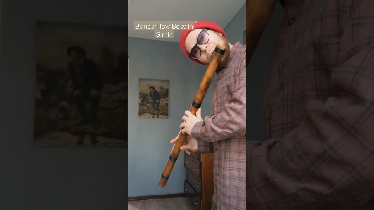 Bansuri flute Low bass in G min