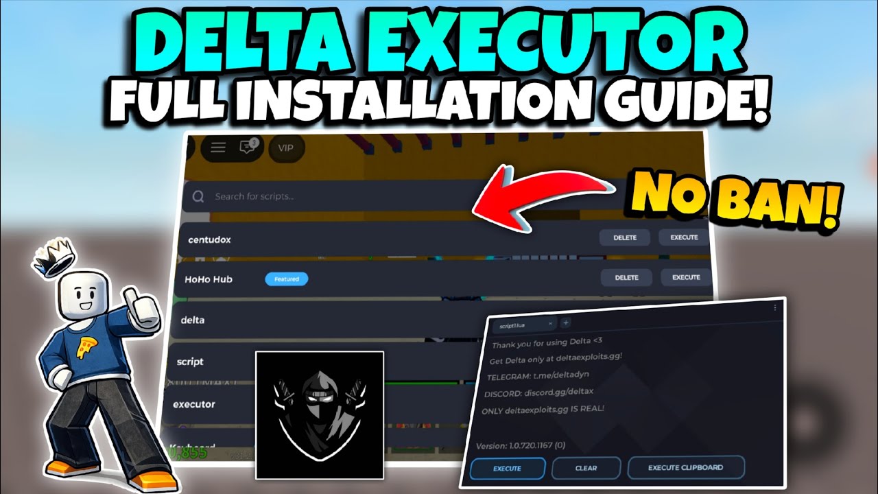 Установка Delta Executor Mobile НОВОЕ ОБНОВЛЕНИЕ! - Лучший экзекутор для Roblox на мобильных устр...