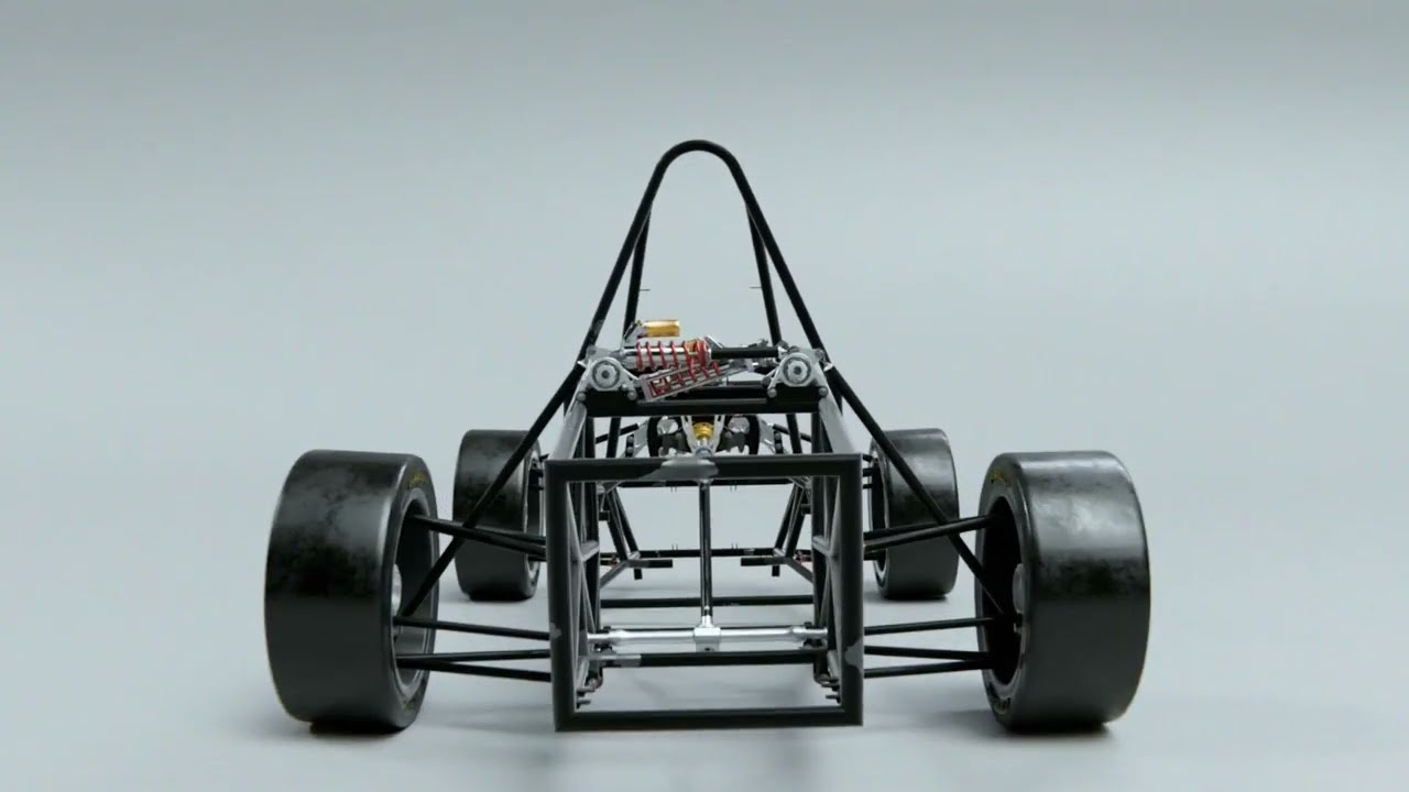 Decoupled Suspension Showcase - Centaurus Racing Team (Blender)