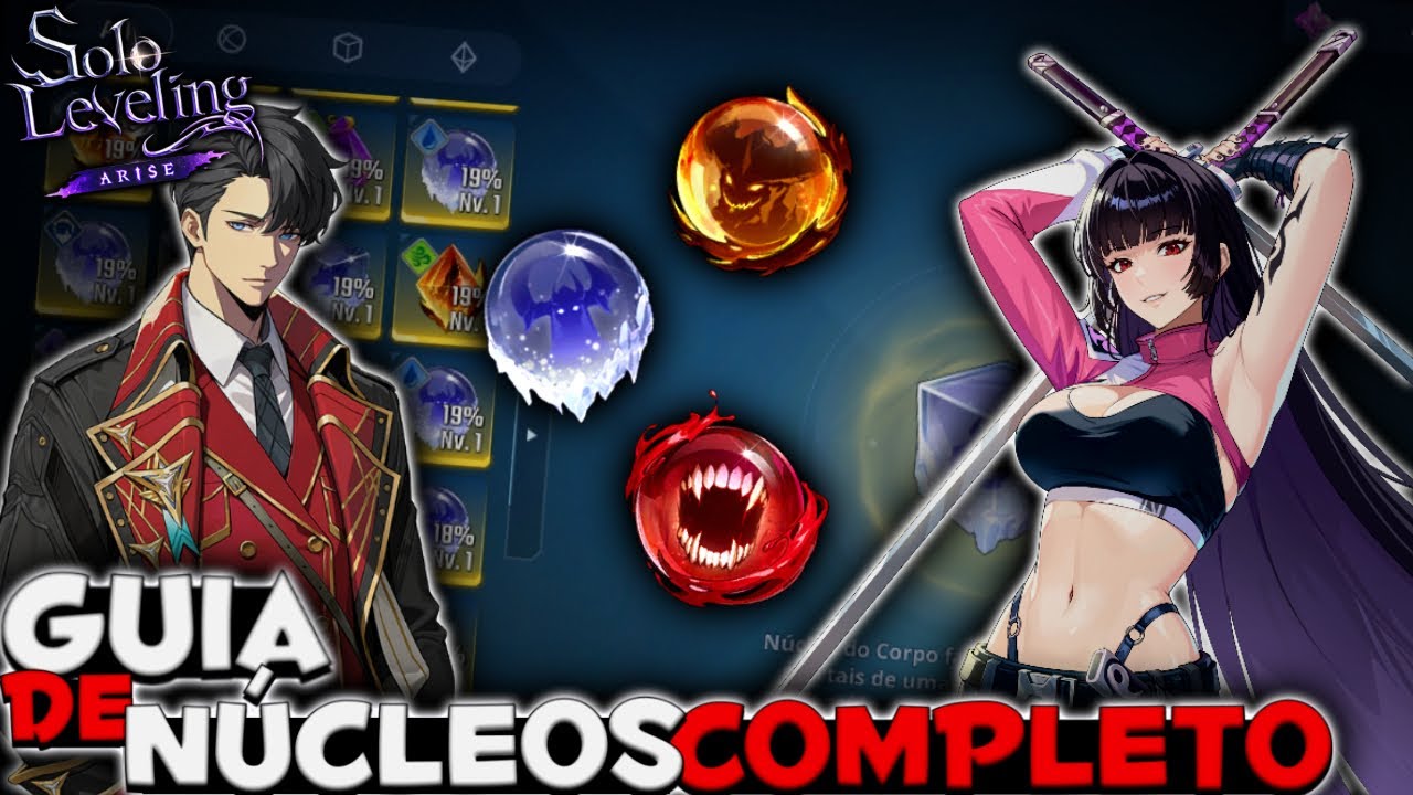GUIA DE NÚCLEOS PARA O SUNG E CADA CAÇADOR [SOLO LEVELING ARISE]