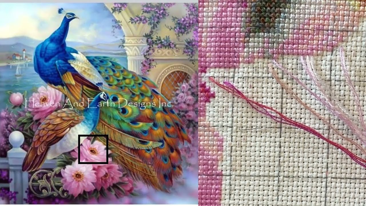 Cross Stitch: Stitch With Me #366 (with talking)