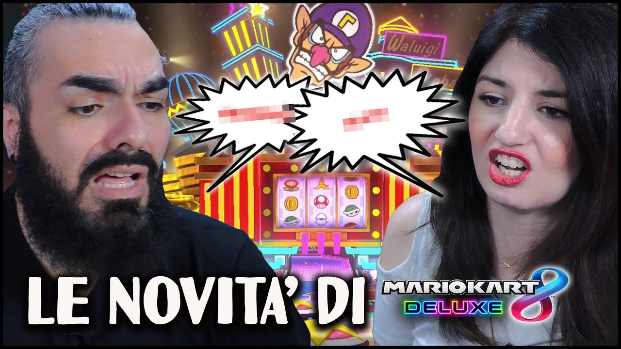 IMPRECAZIONI MAI SENTITE PRIMA con i NUOVI CIRCUITI di MARIO KART 8 DELUXE