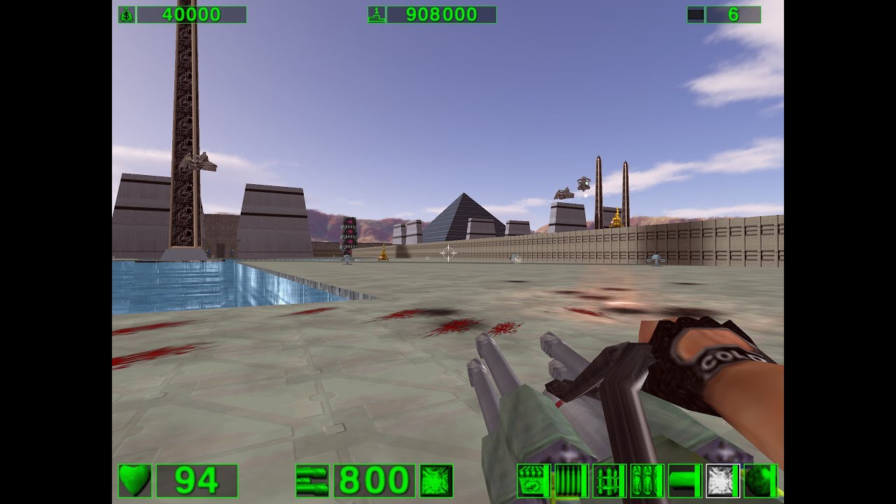 Serious Sam 1 (Classic) Public Test 1 Sirius ver: Karnak Demo | Gameplay & All secrets (SERIOUS)