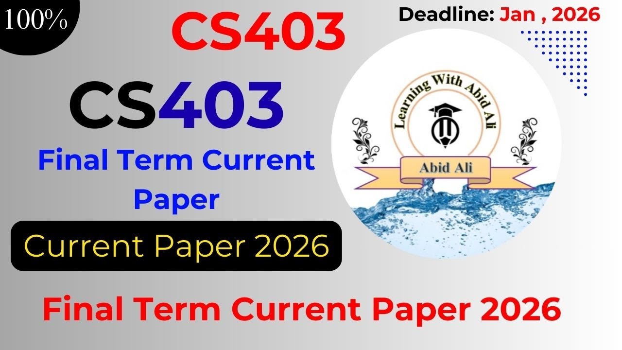CS403 Итоговая работа по текущему курсу 2026 || CS403 Итоговая работа по текущему курсу 2026 || C...
