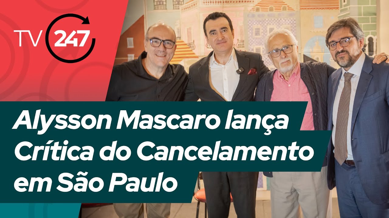 Alysson Mascaro lança Crítica do Cancelamento em São Paulo