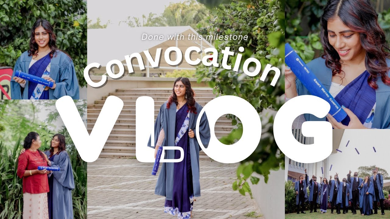 ආසම දවසක්🥺&hearts;️| My HND Convocation Vlog | Esoft Metro Campus✨📚