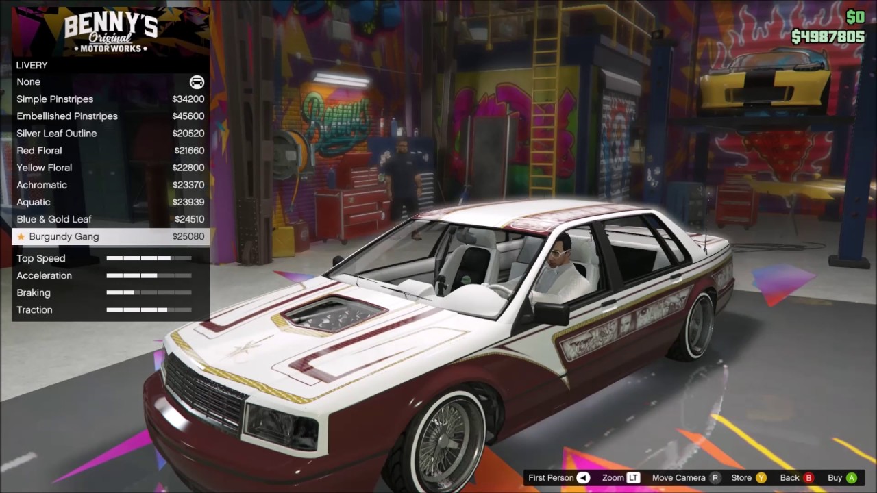 GTA Online Albany Primo Custom Customization