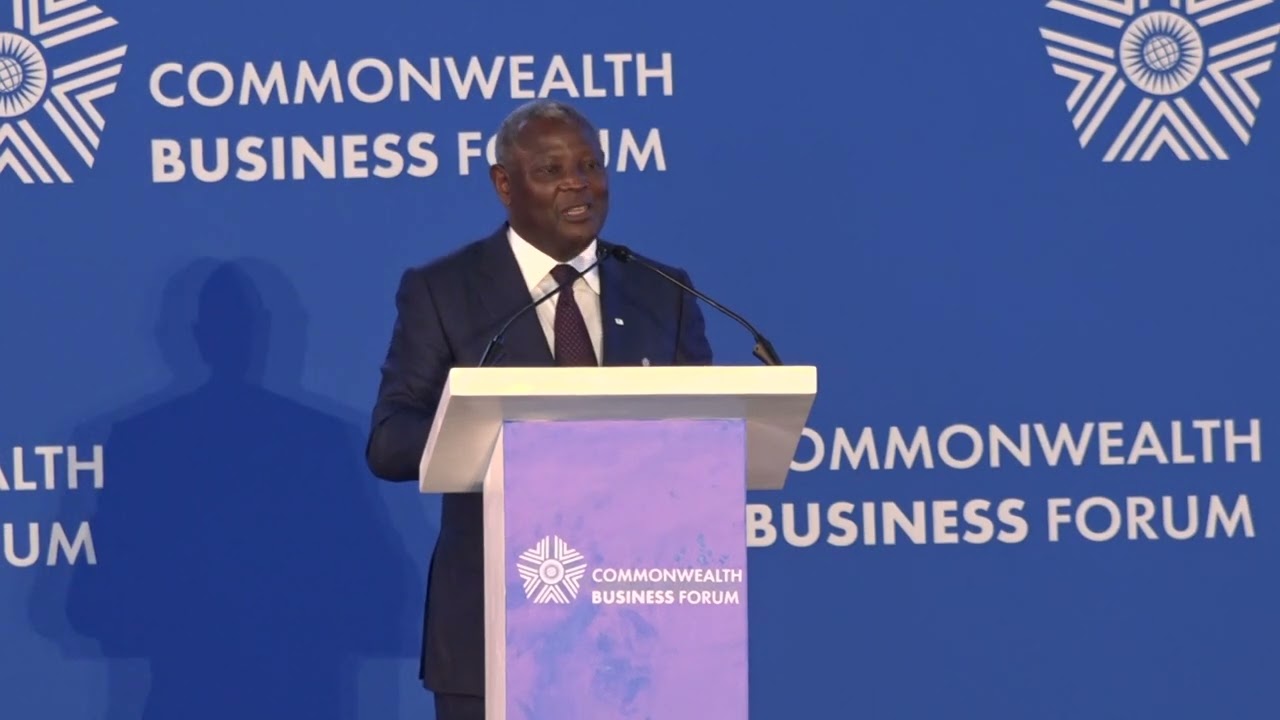 Dr Mwangi keynote speech at the Commonwealth Business Forum 2022 in Kigali, Rwanda