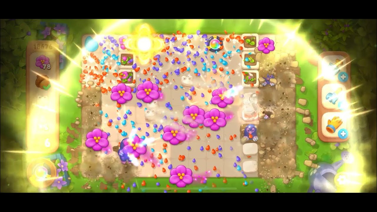 GAME(gardenscapes 2025)🌺🌸🌺  100 FLOWERS LEVEL # 18 676 !!! 🌺🌸🌺💣💣💣💣👍👍👍