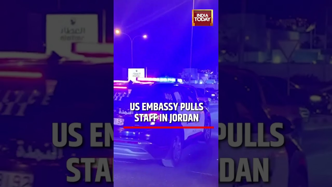 US VS Iran: US Embassy in Jordan Evacuates Staff Amid Security Threat as Regional Tensions Escalate