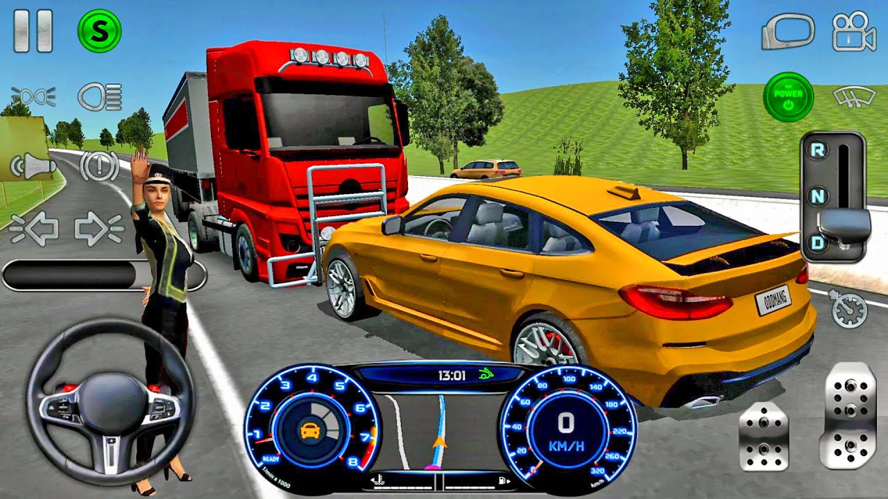 Real Driving Sim #11 Police Escape! - Car Games Android gameplay