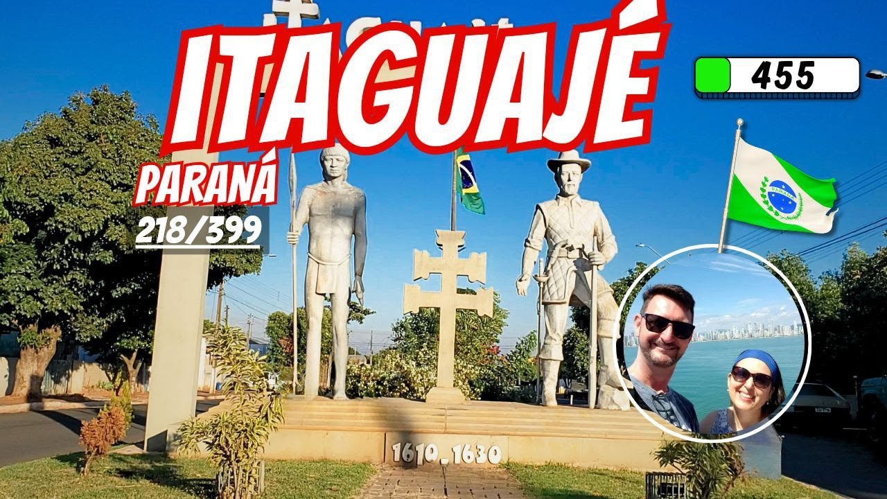 ITAGUAJÉ PR, cidade do primeiro livro escrito nas Américas? Vem conhecer Itaguajé no Paraná 🔴455