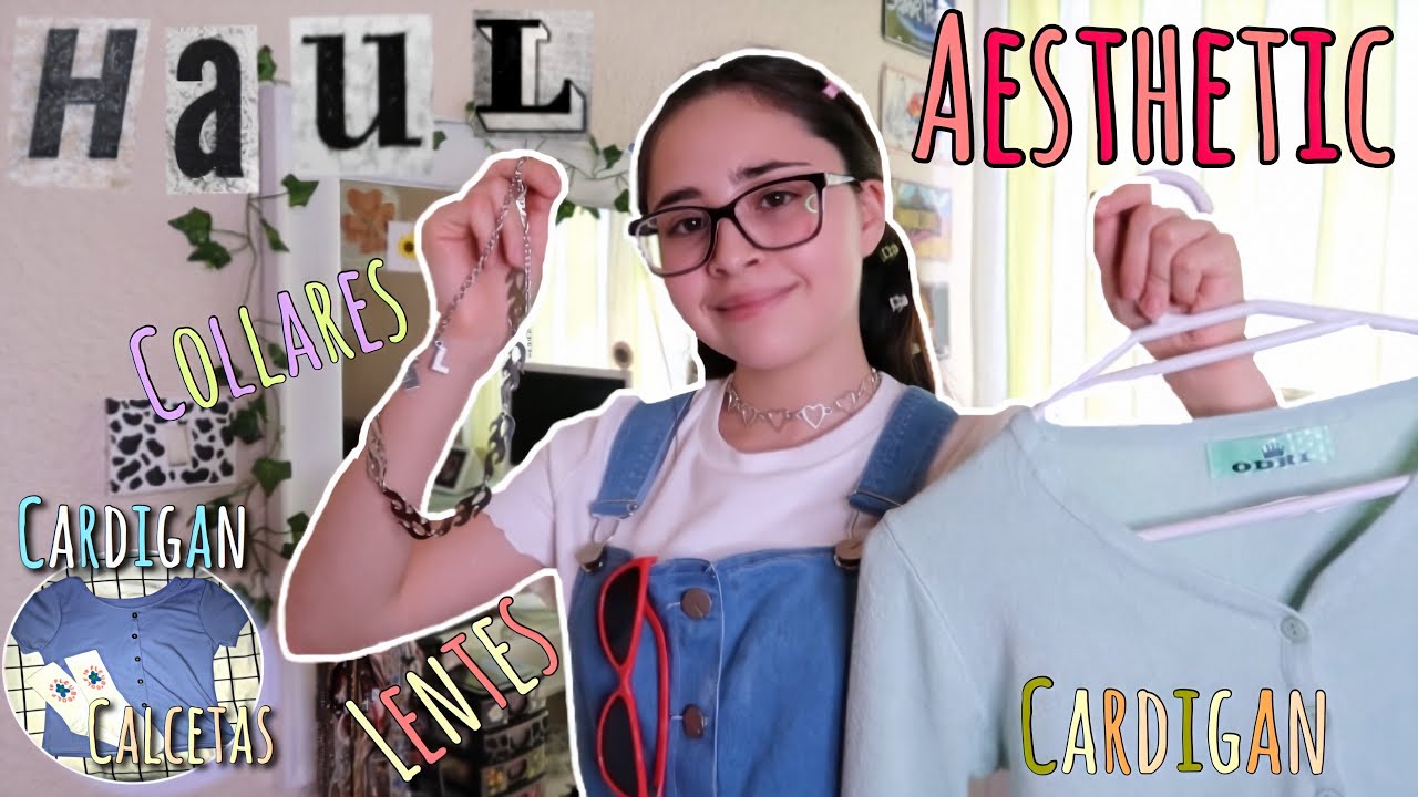 HAUL DE COMPRAS AESTHETIC 🛍🐉 Cardigans • Collares Soy Mich Blogs ☆