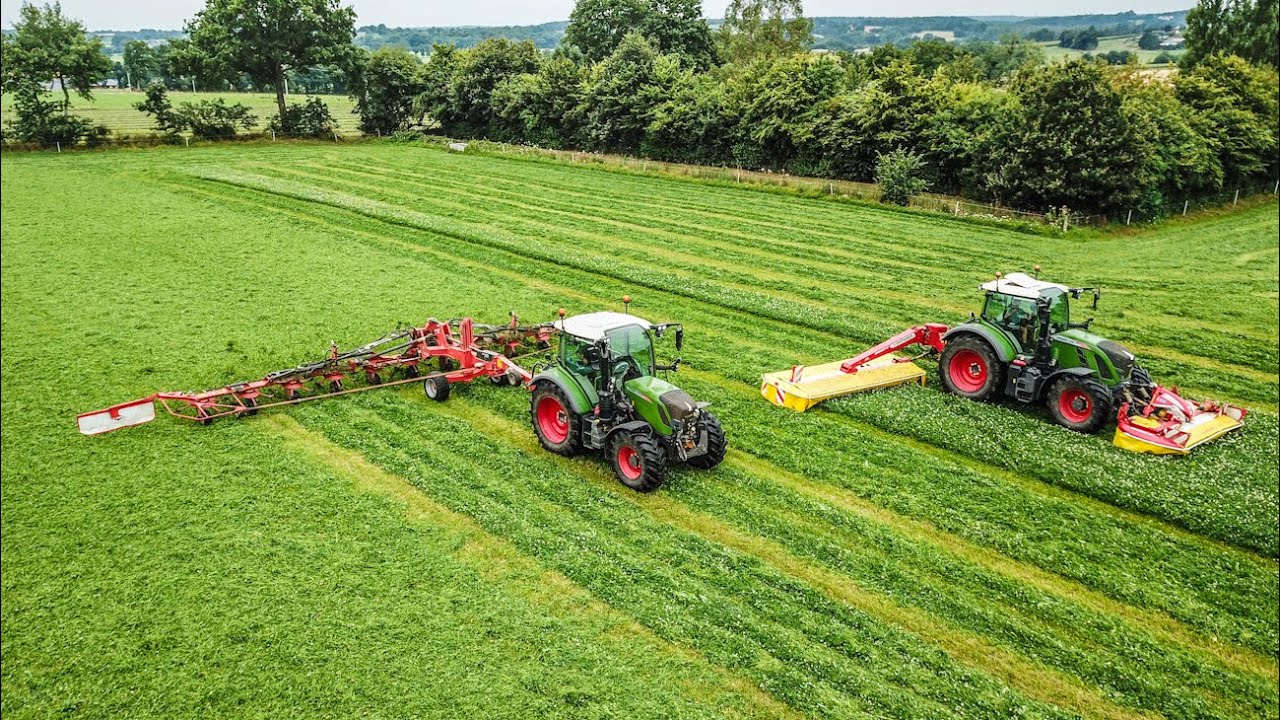 ⚠️🇫🇷Récolte de foin XXL de la fauche a la récolte ⚠️