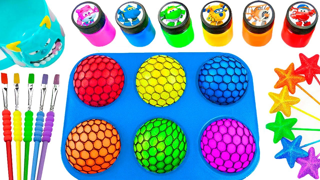 Satisfying Video l DIY How To Make Mega Rainbow MEGAZ Sprunki SLIMES & Amazing Glitter Candy ASMR