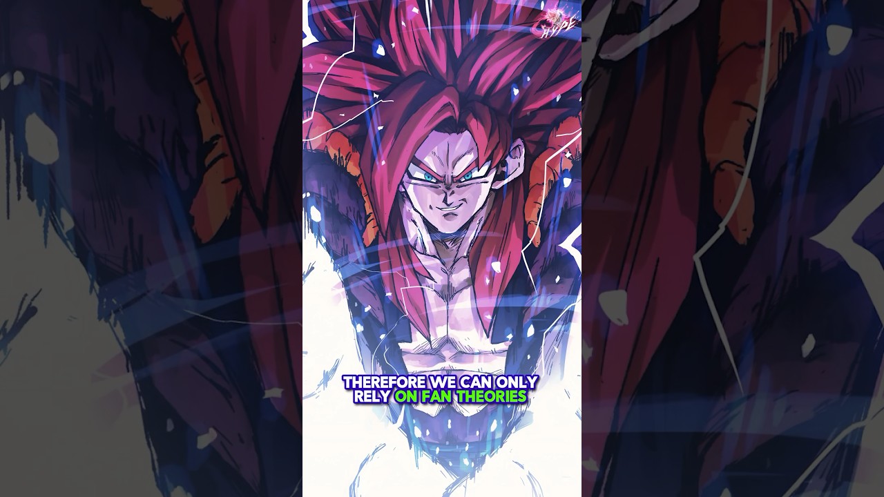 Why does Super Saiyan 4 Gogeta have Red Hair?!