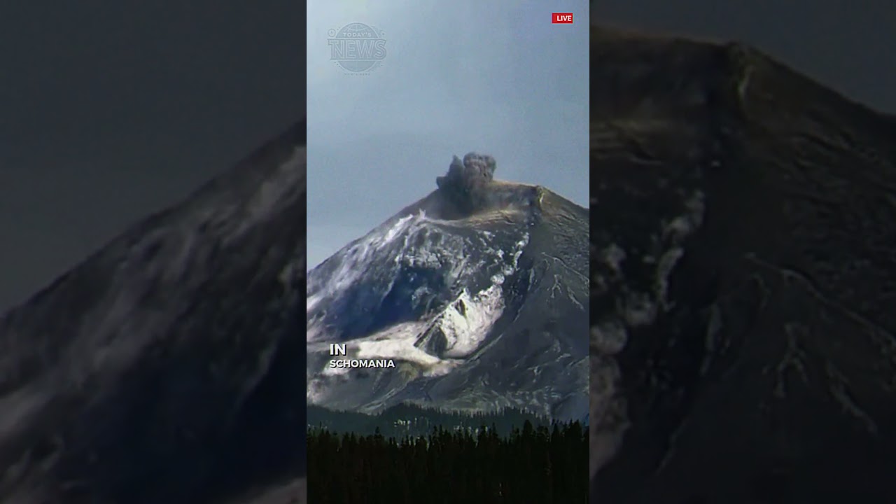 St Helens volcano caught on camera ( HISTORY) 1980