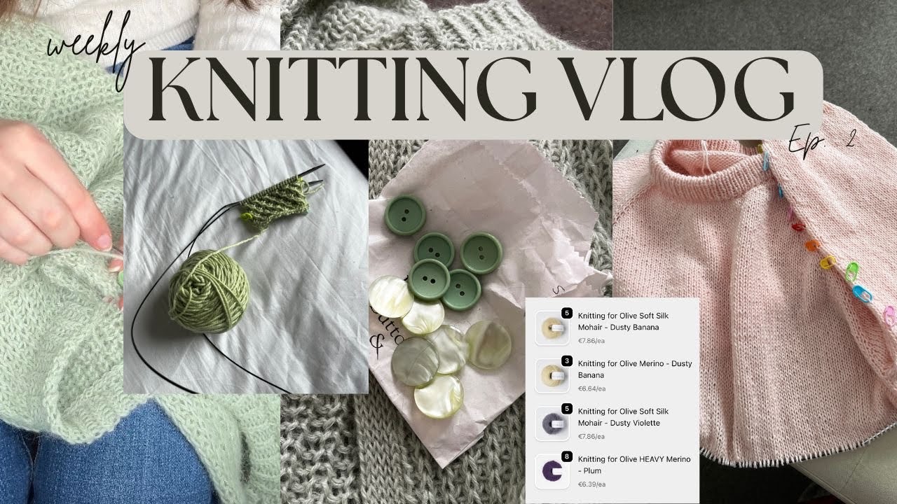 knitting for olive order, some 2026 knitting plans & evie mittens | knitting vlog (ep. 2)