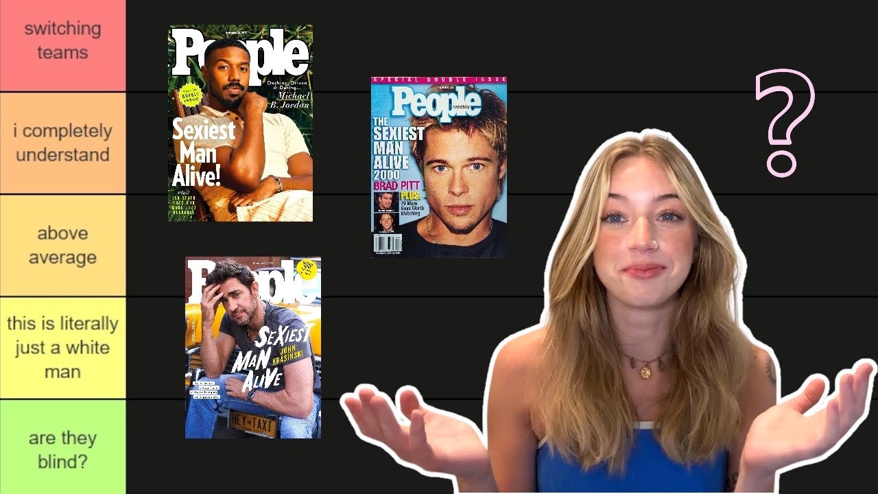 Lesbian Ranks The Sexiest Men Alive