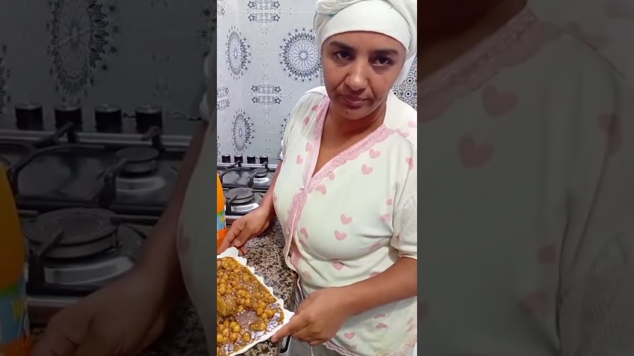 تبعو معايا عشايا تاع ليوم بلحم رأس وبالحمص 