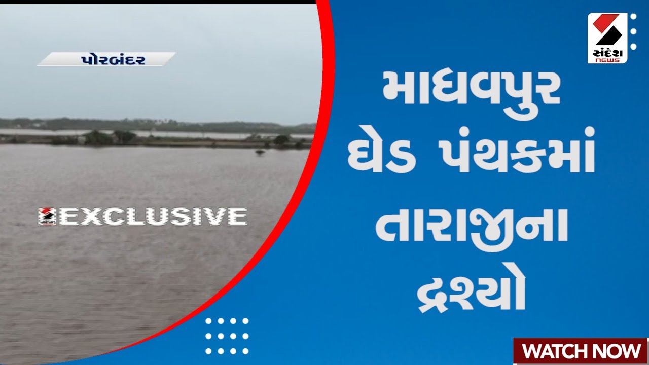 Rain Update | માધવપુર ઘેડ પંથકમાં તારાજીના દ્રશ્યો | Porbandar | Weather Update | Gujarat