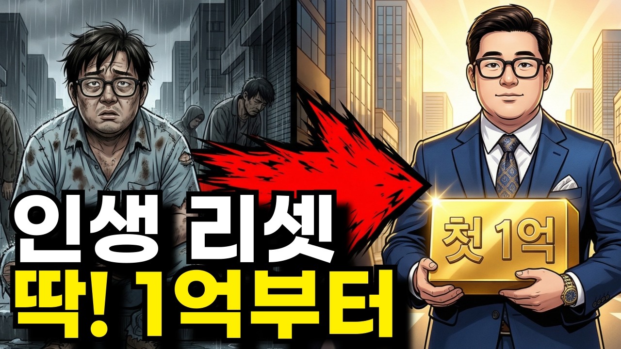 첫 1억을 모으면 인생이 통째로 바뀌는 이유