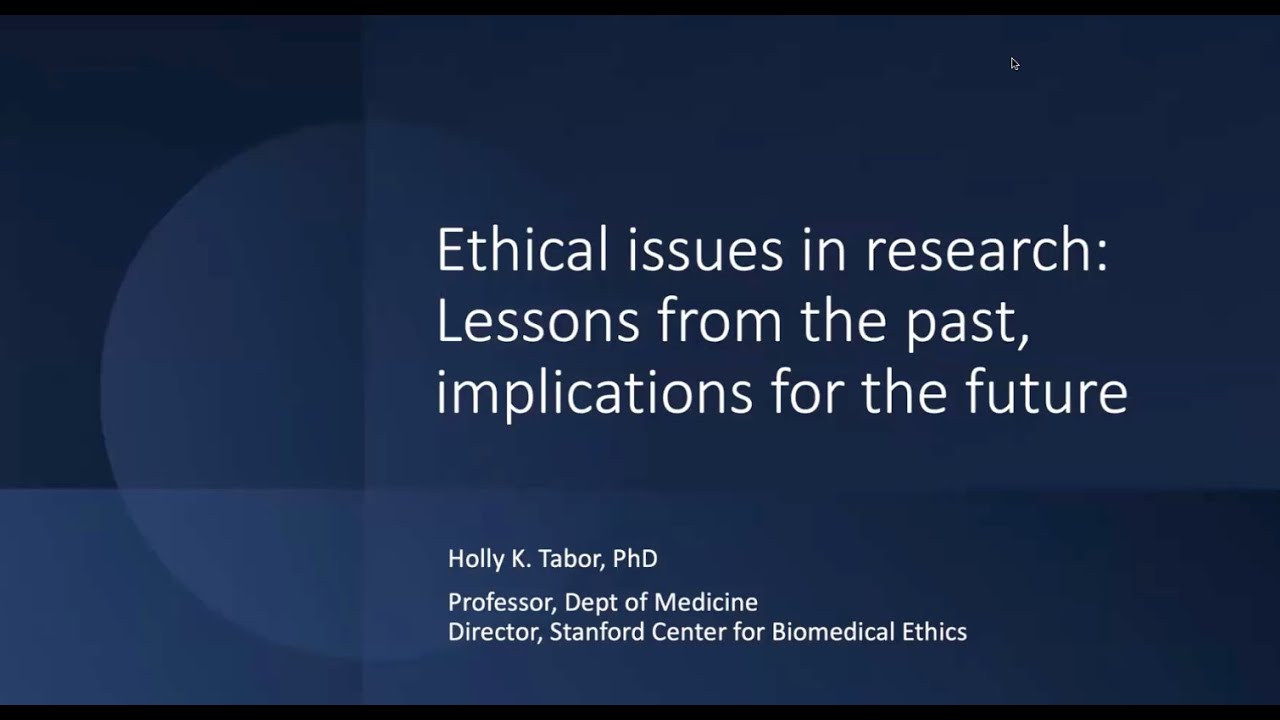 Good Clinical Practice and Ethics with Holly Tabor, PhD