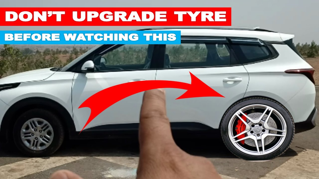 Can we Upgrade Kia Carens Prestige Car Tyres? | Car Bhai