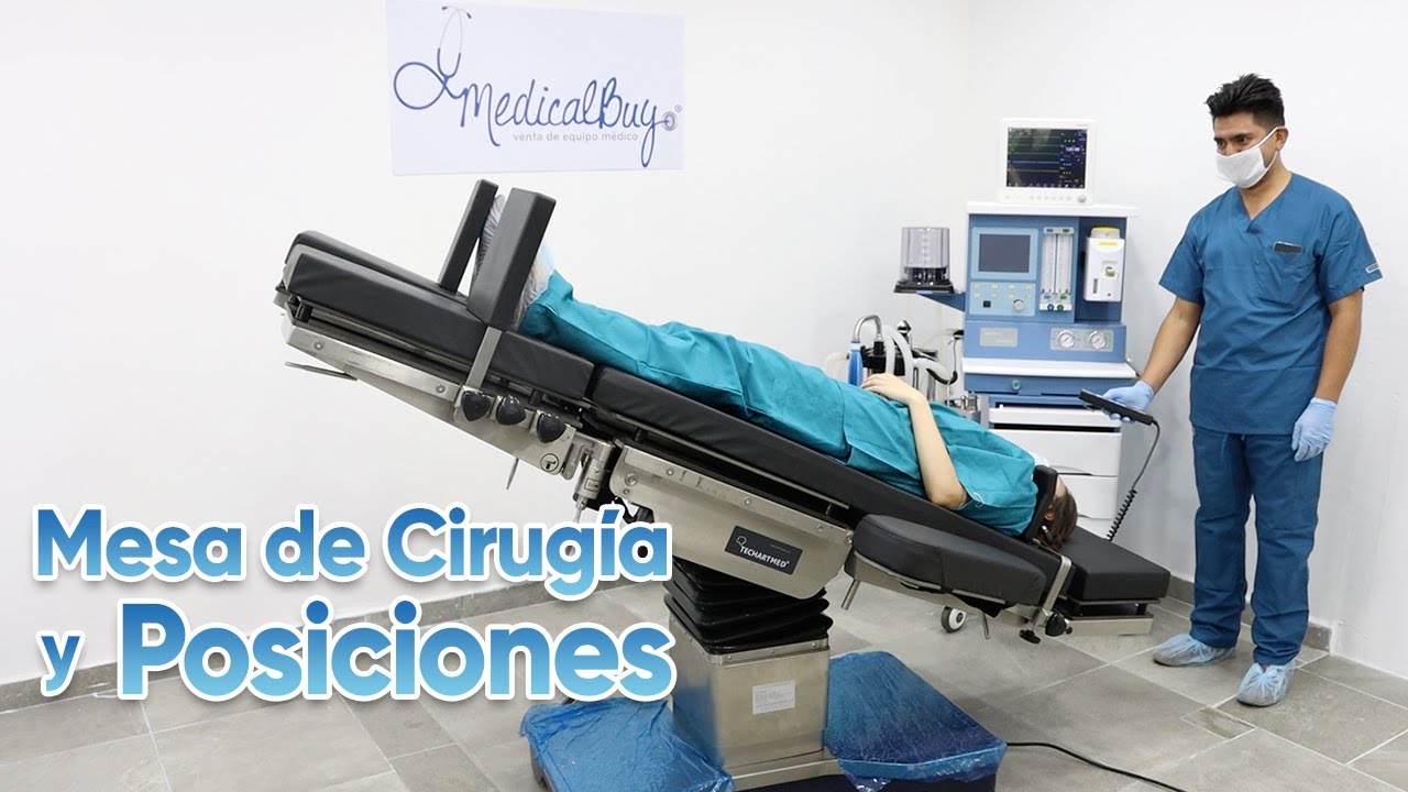 Mesa quirúrgica y Posiciones
