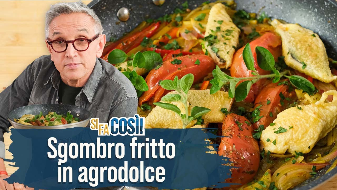 Sgombro fritto in agrodolce – Si fa così | Chef BRUNO BARBIERI